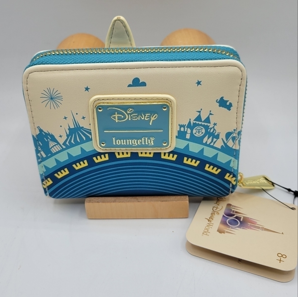Loungefly Disney World 50th Anniversary Castle Wallet - Picture 4 of 7